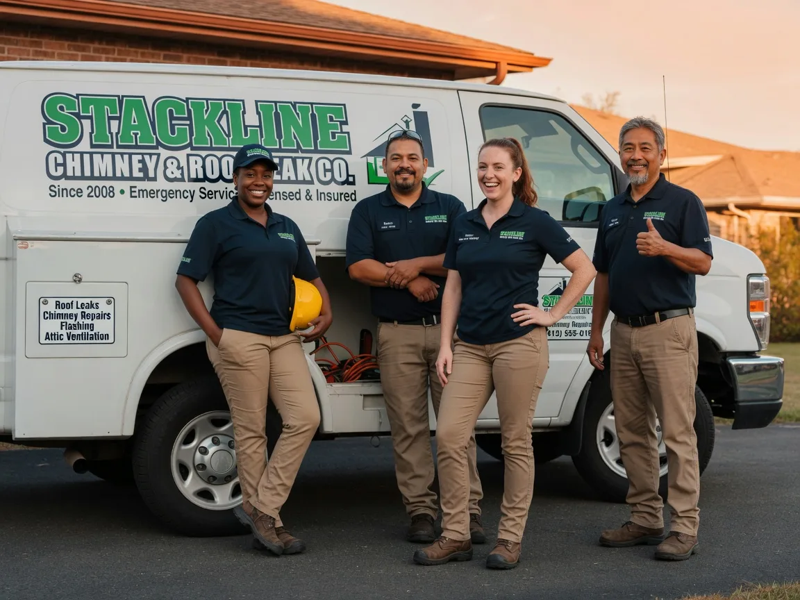Chimney flashing repair company in Wendell, MN